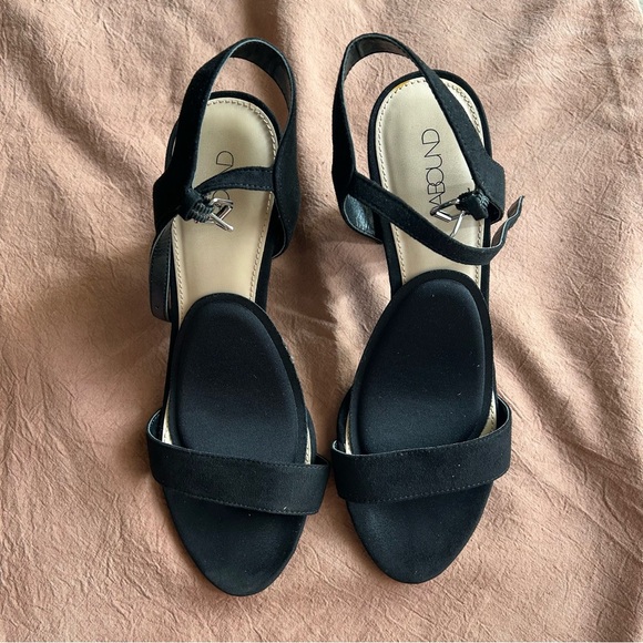 Abound black suede sandals - Picture 5 of 5